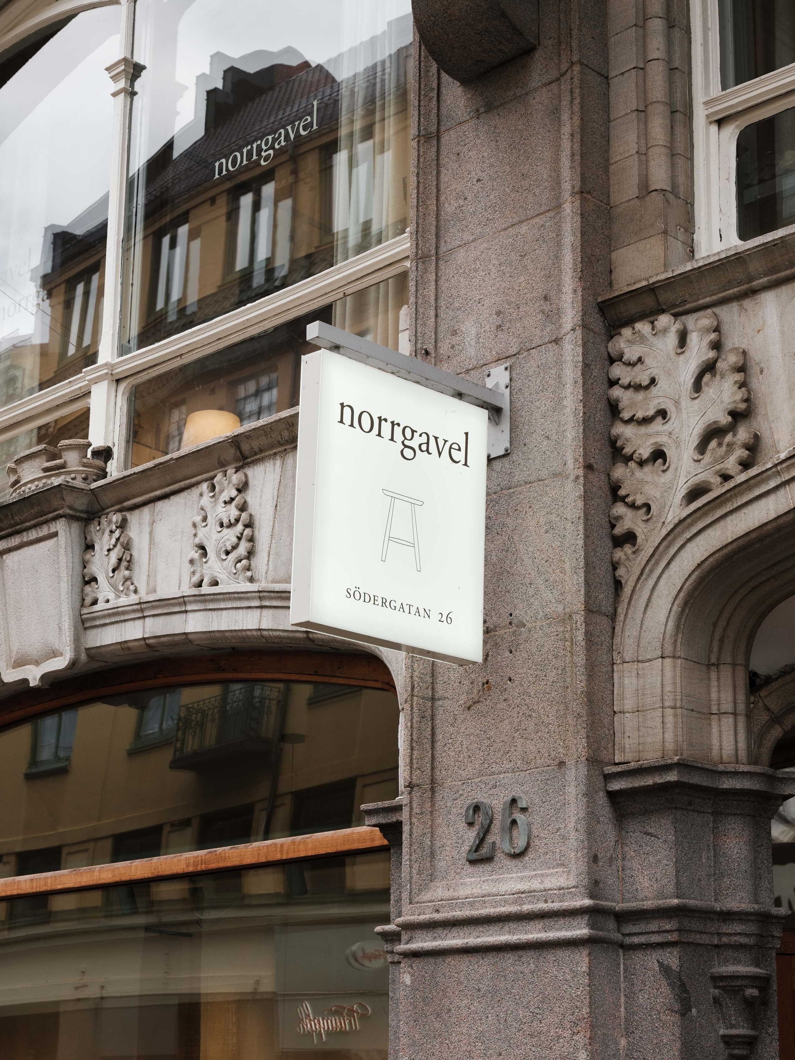 Storefront Norrgavel Malmö