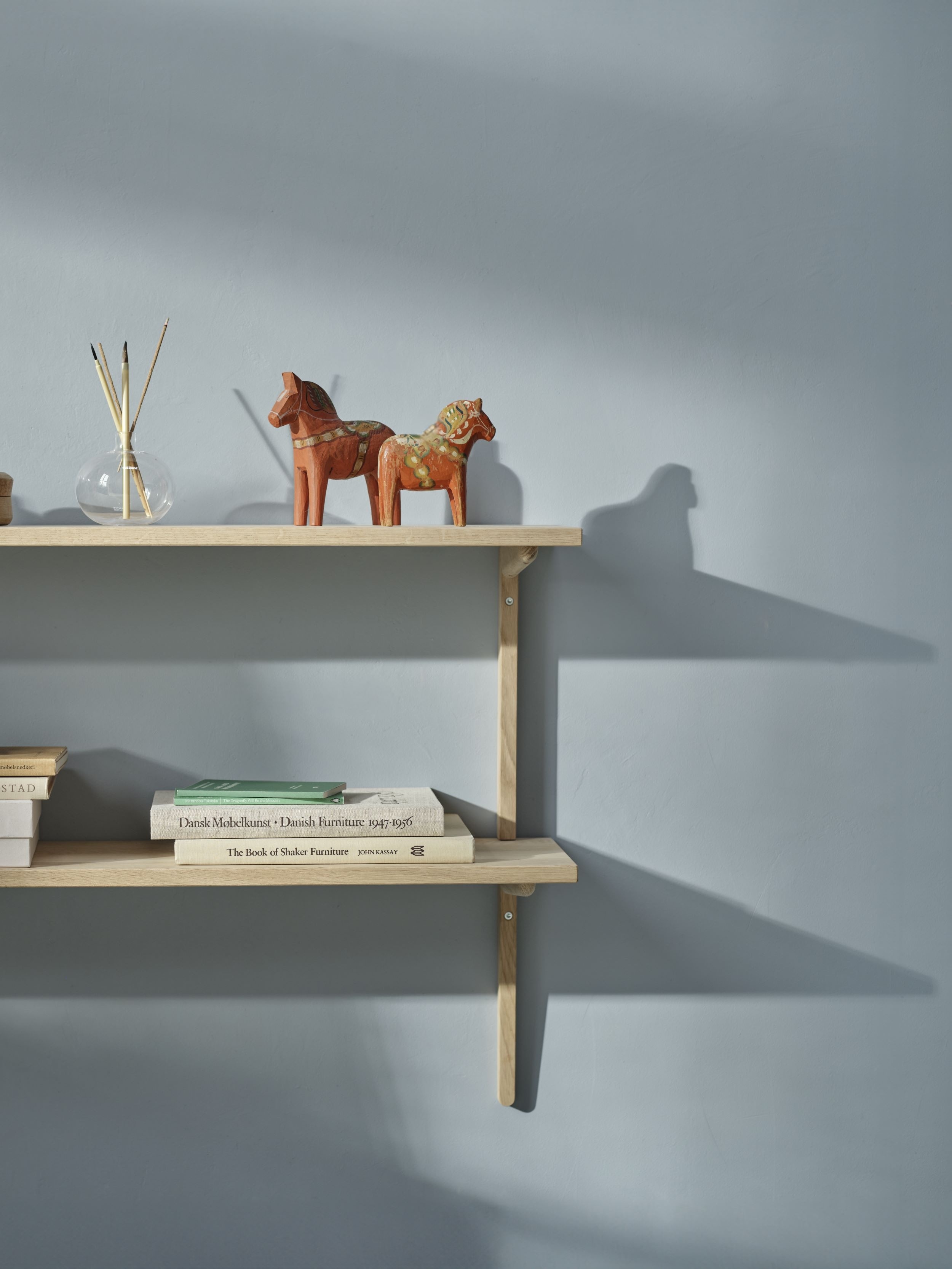 shelves and brackets