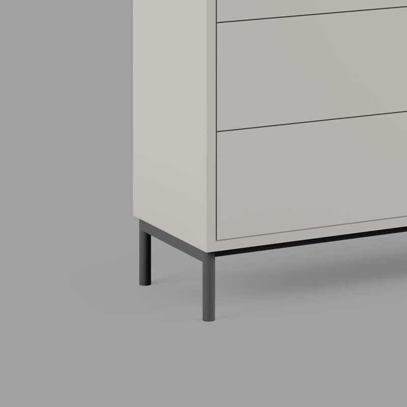 Leg frame metal