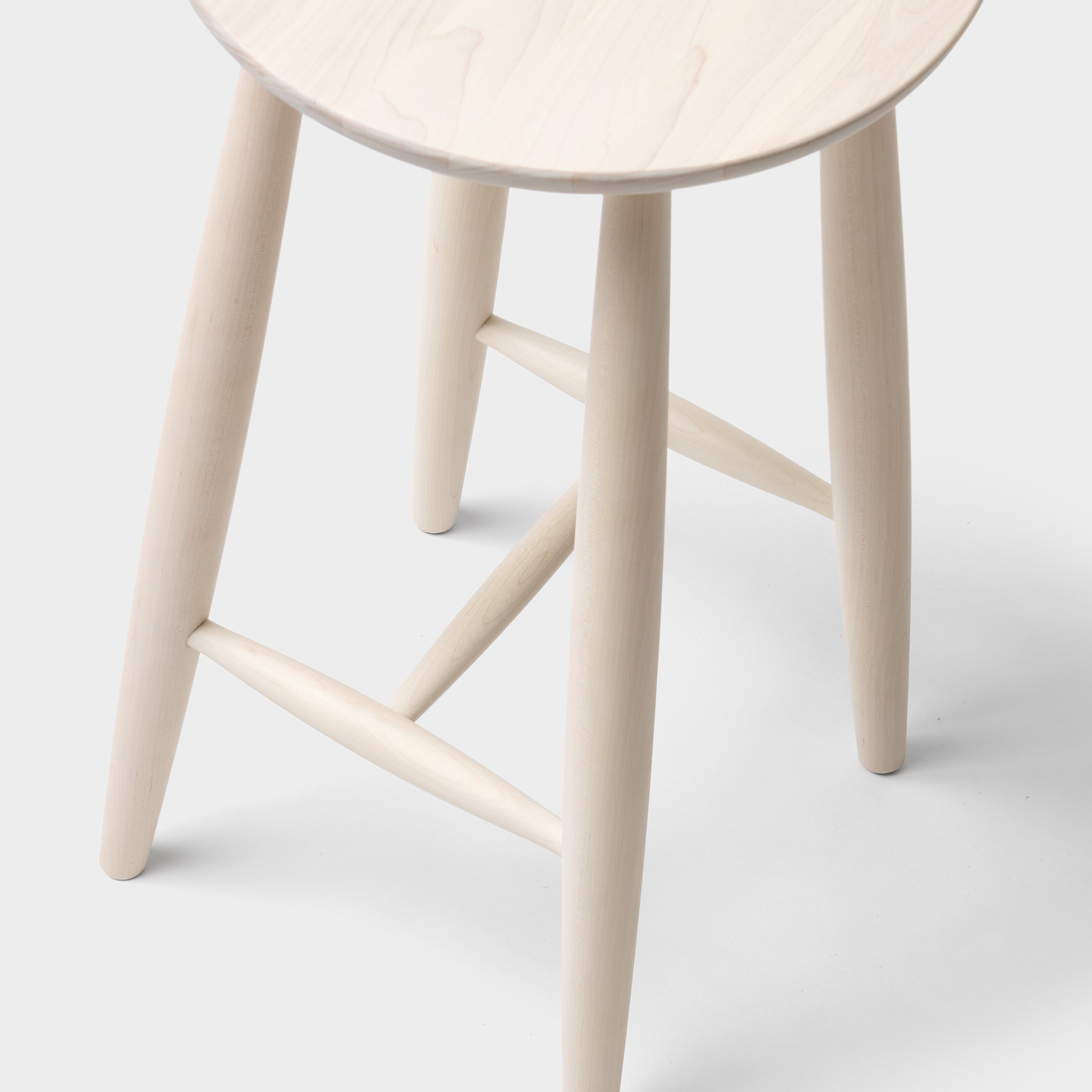 Pinn stool round high