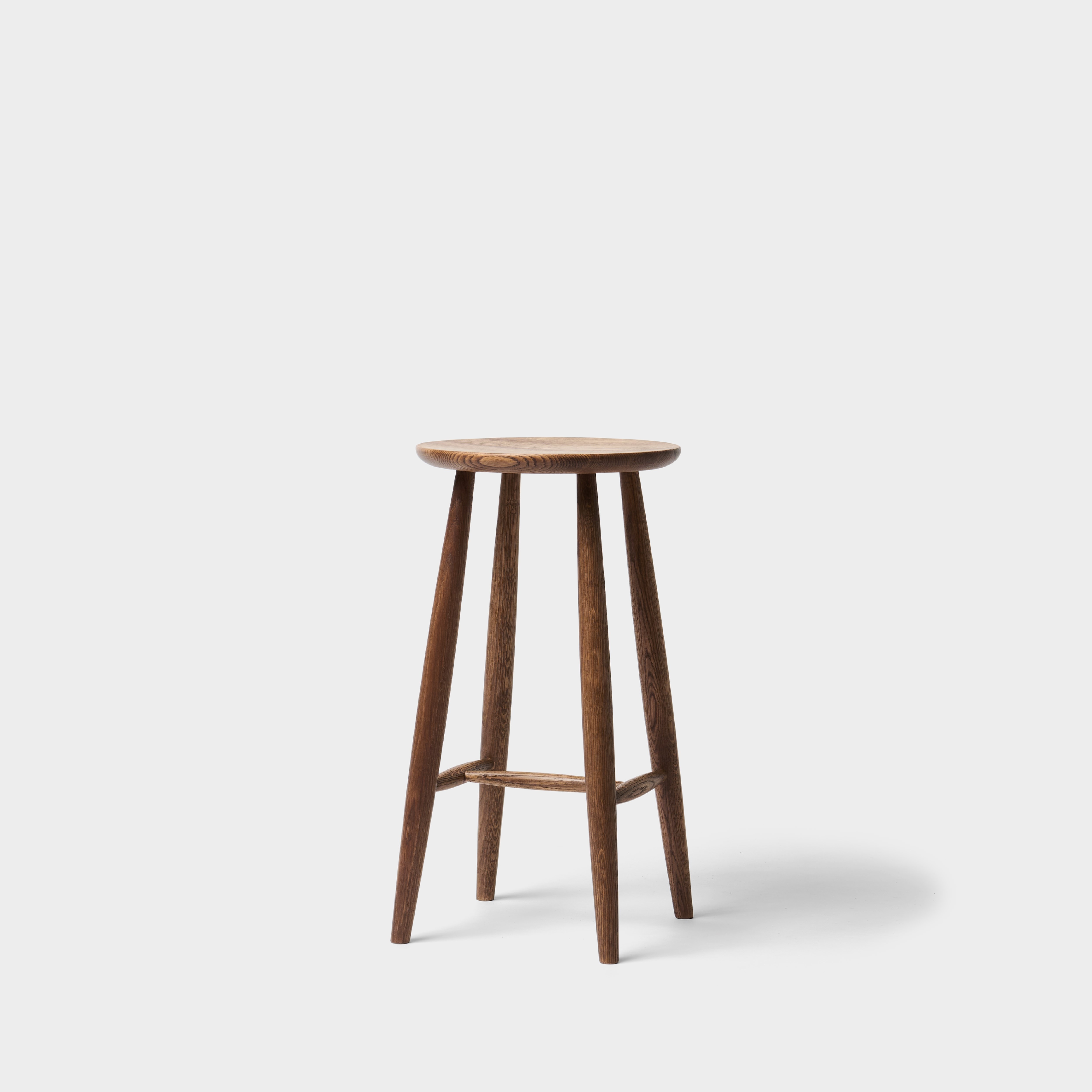 Pinn stool round high