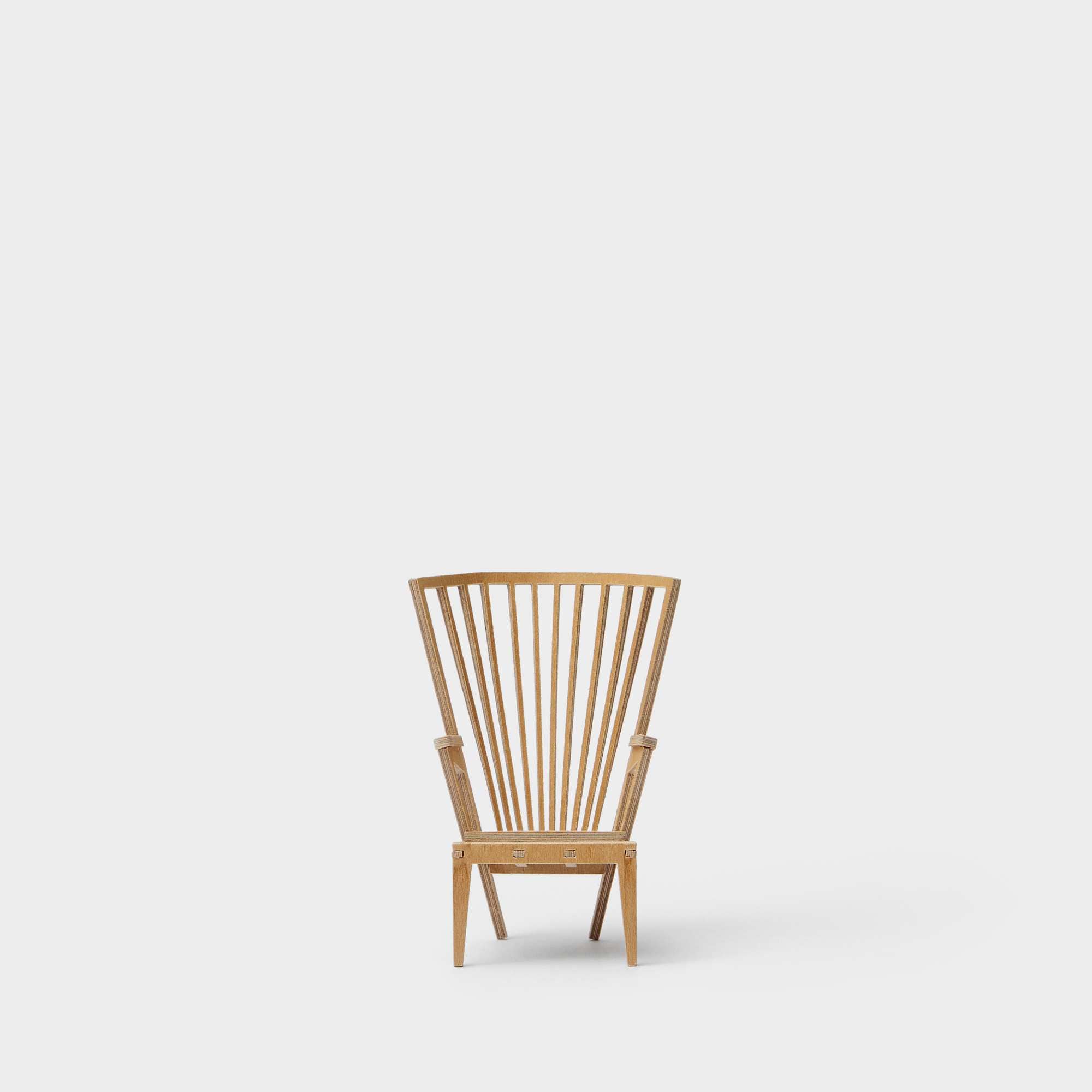 Miniature Wooden armchair