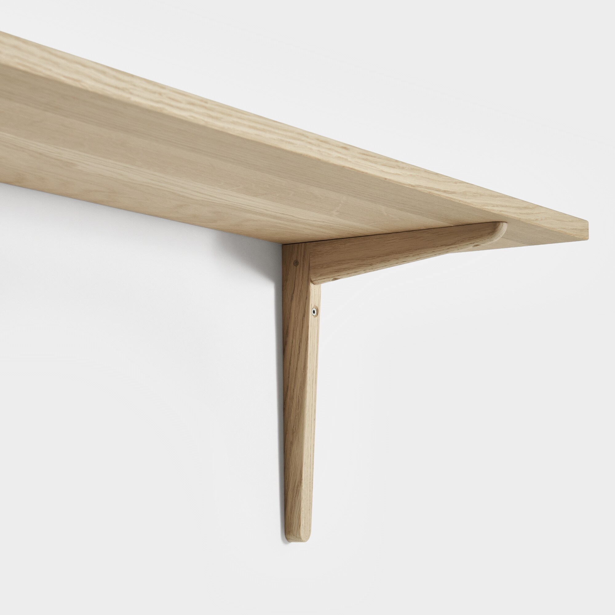 Bracket Rounded-straight Oak
