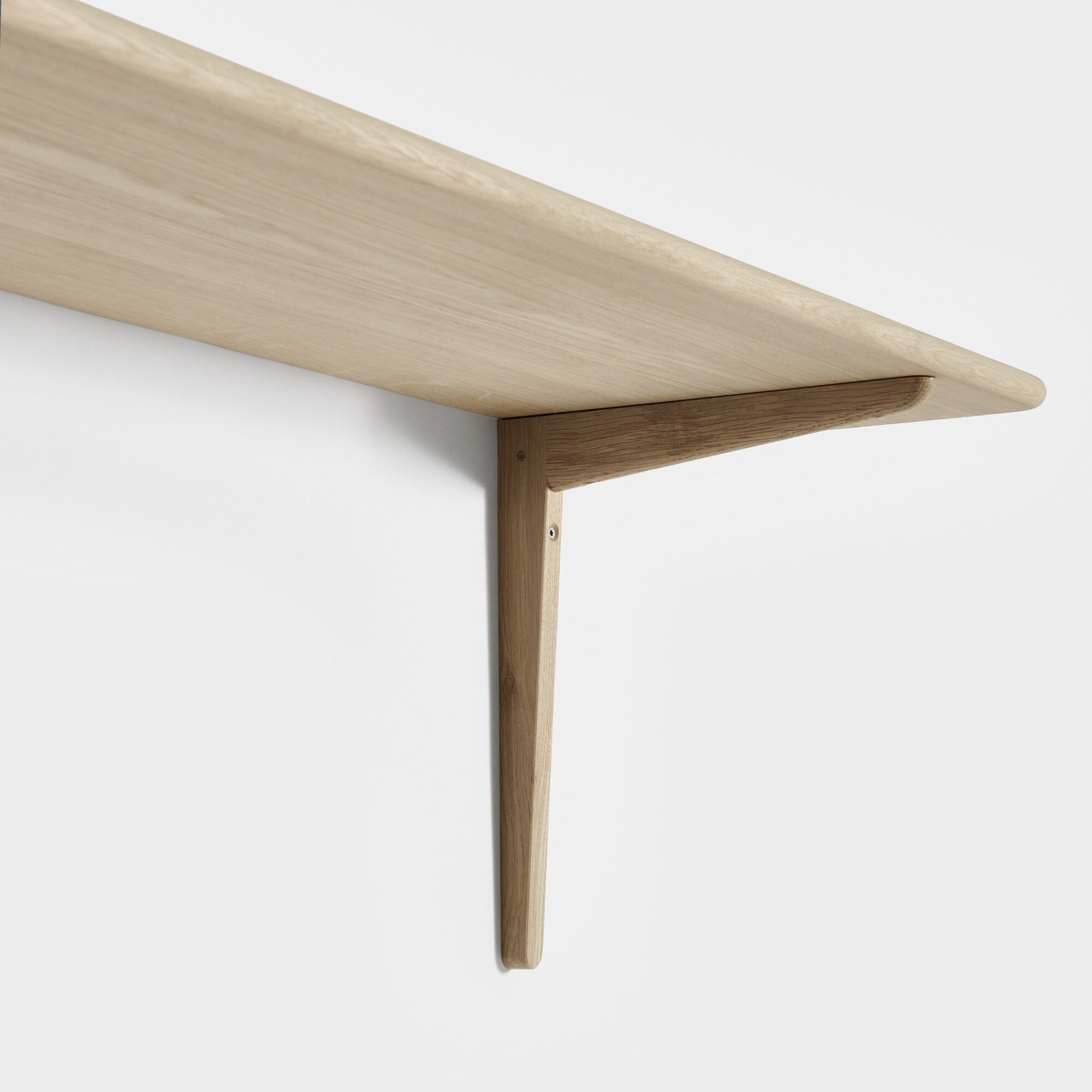 Bracket Rounded-straight Oak