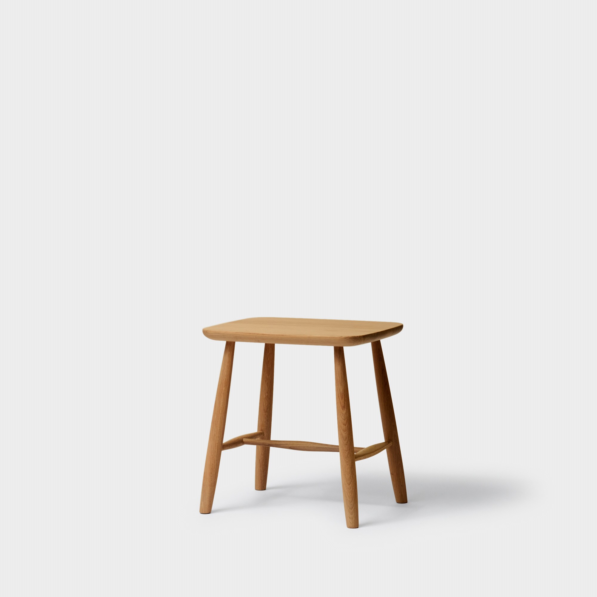 Pinn stool straight Oak