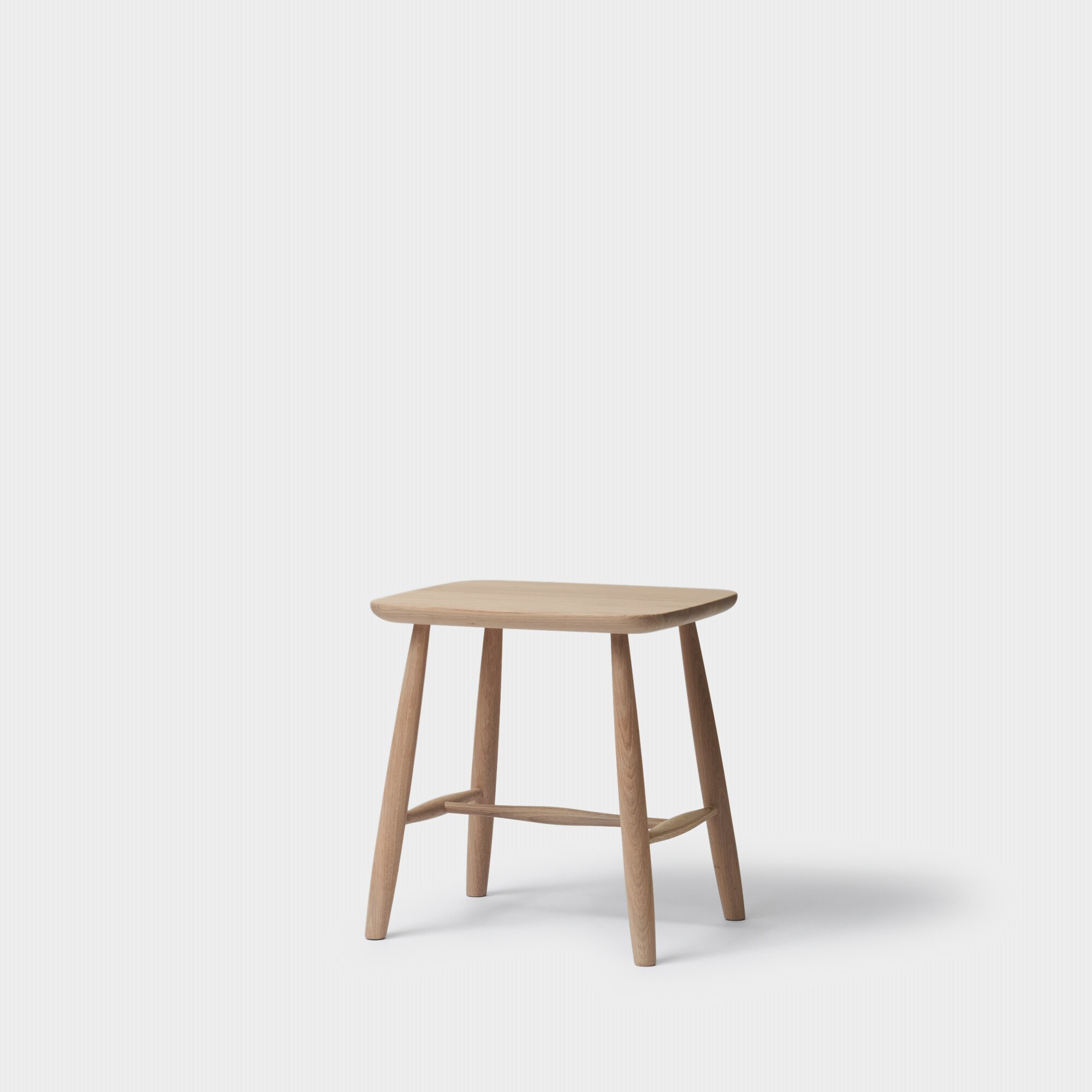 Pinn stool straight Oak