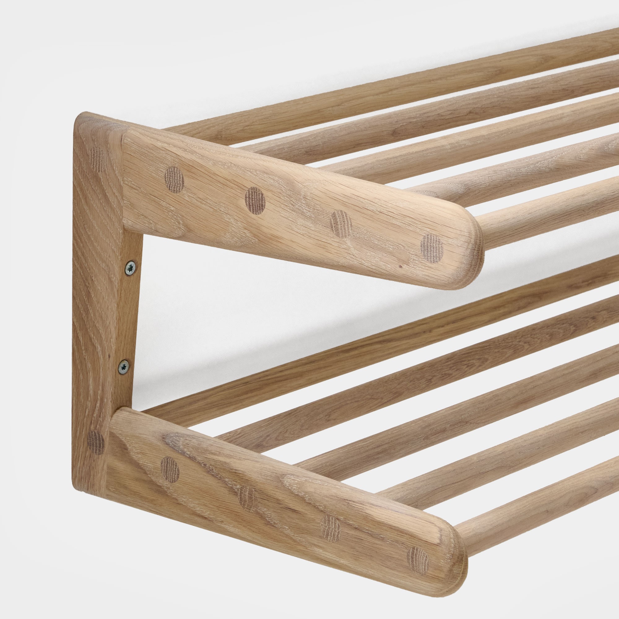 Shoe rack Konsol Oak 70 cm