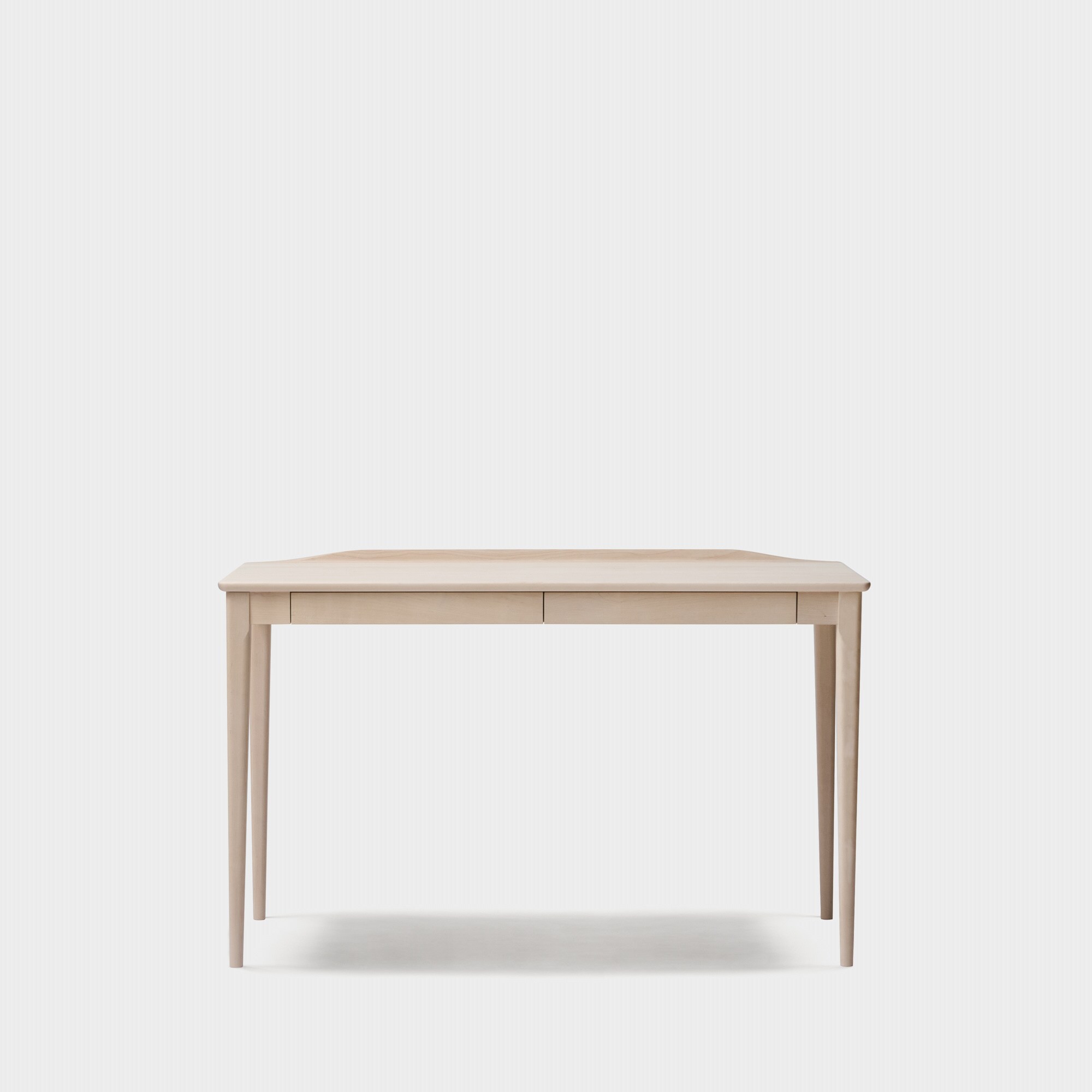 Fine-Edged Desk Birch 53x123 cm