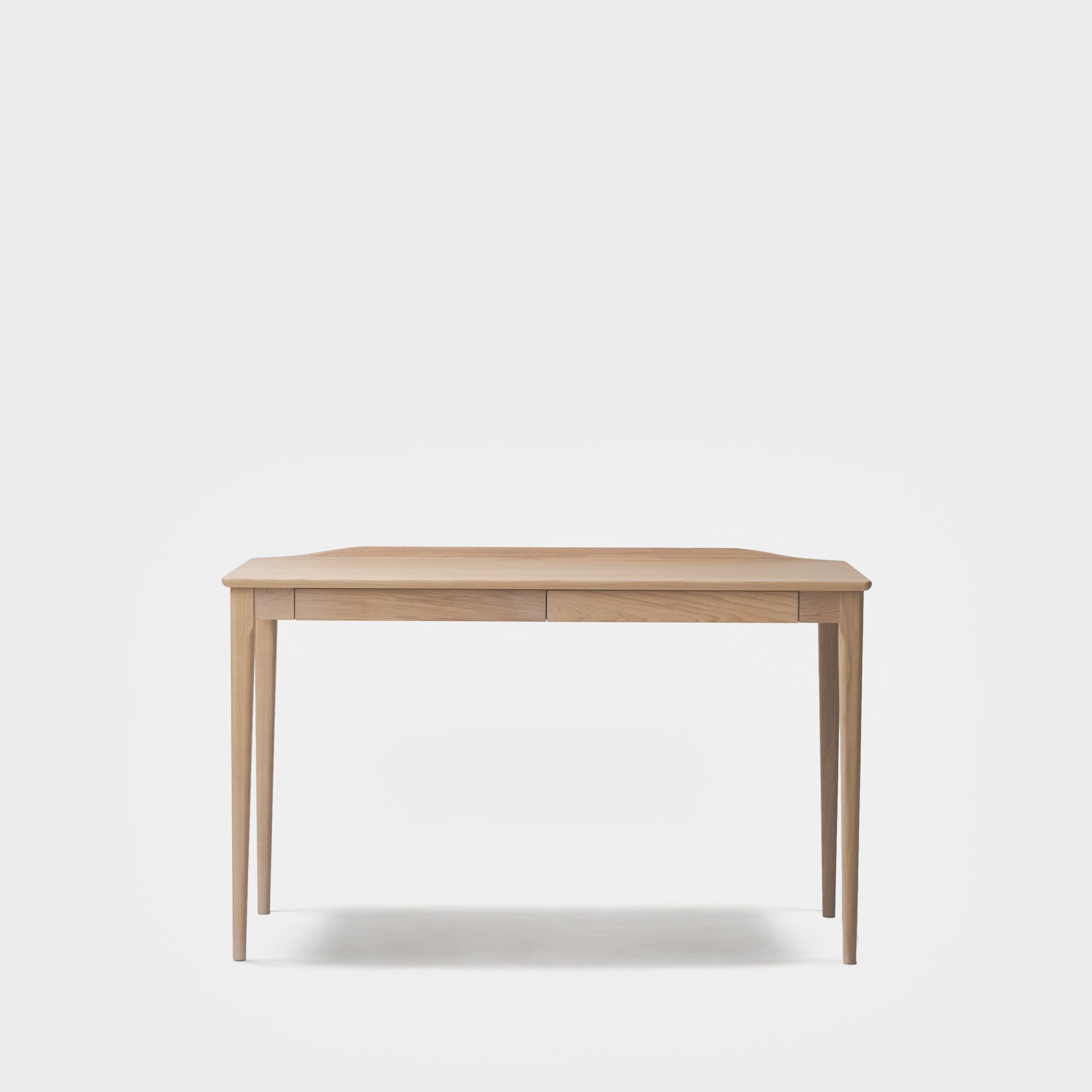 Fine-Edged Desk Oak 53x123 cm