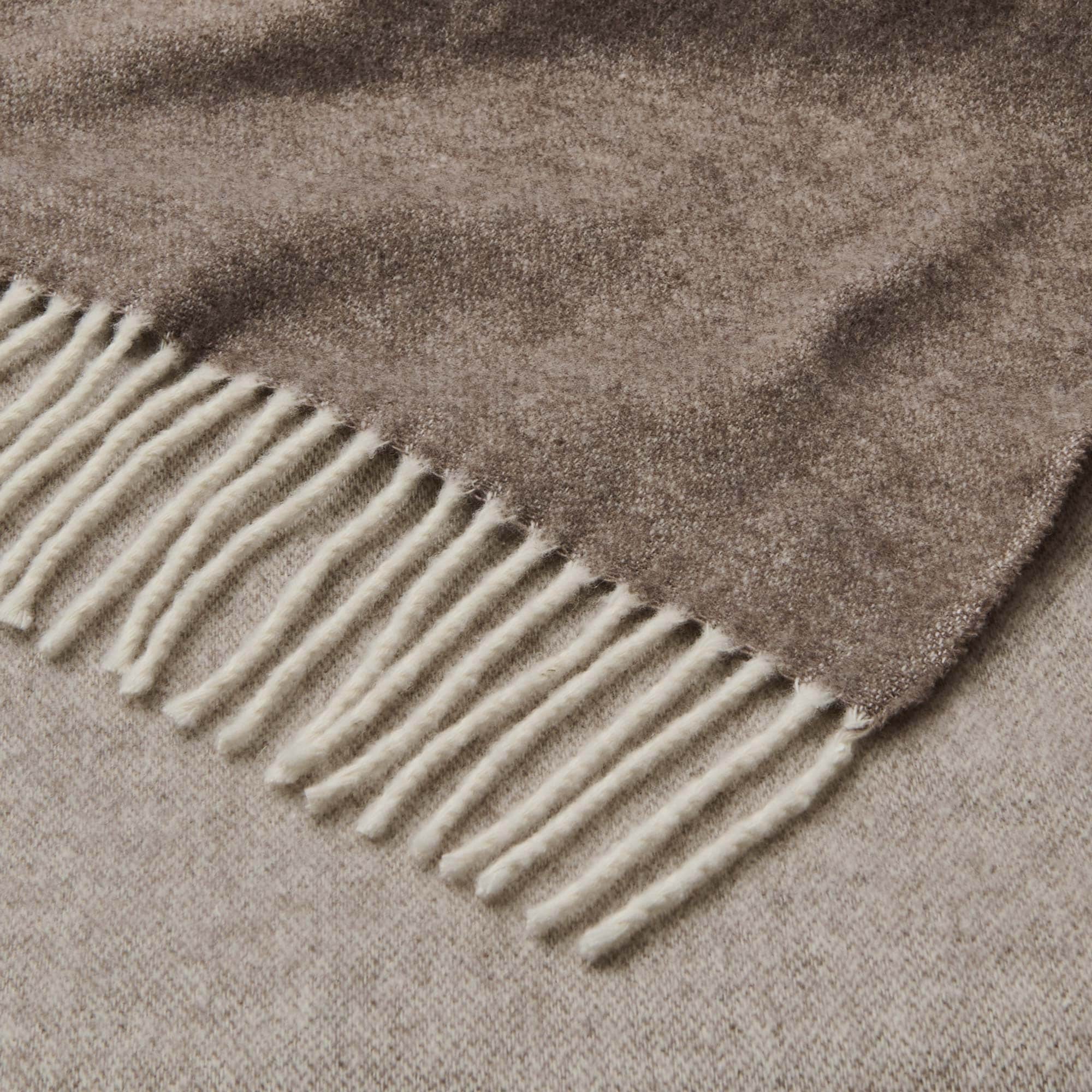 Blanket wool/cachmere Hazelnut